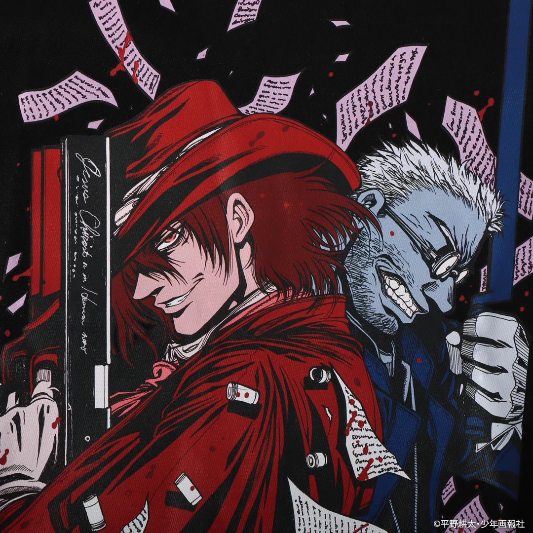 平野耕太☆大博覧會 HELLSING フルカラープリントTシャツ アーカード