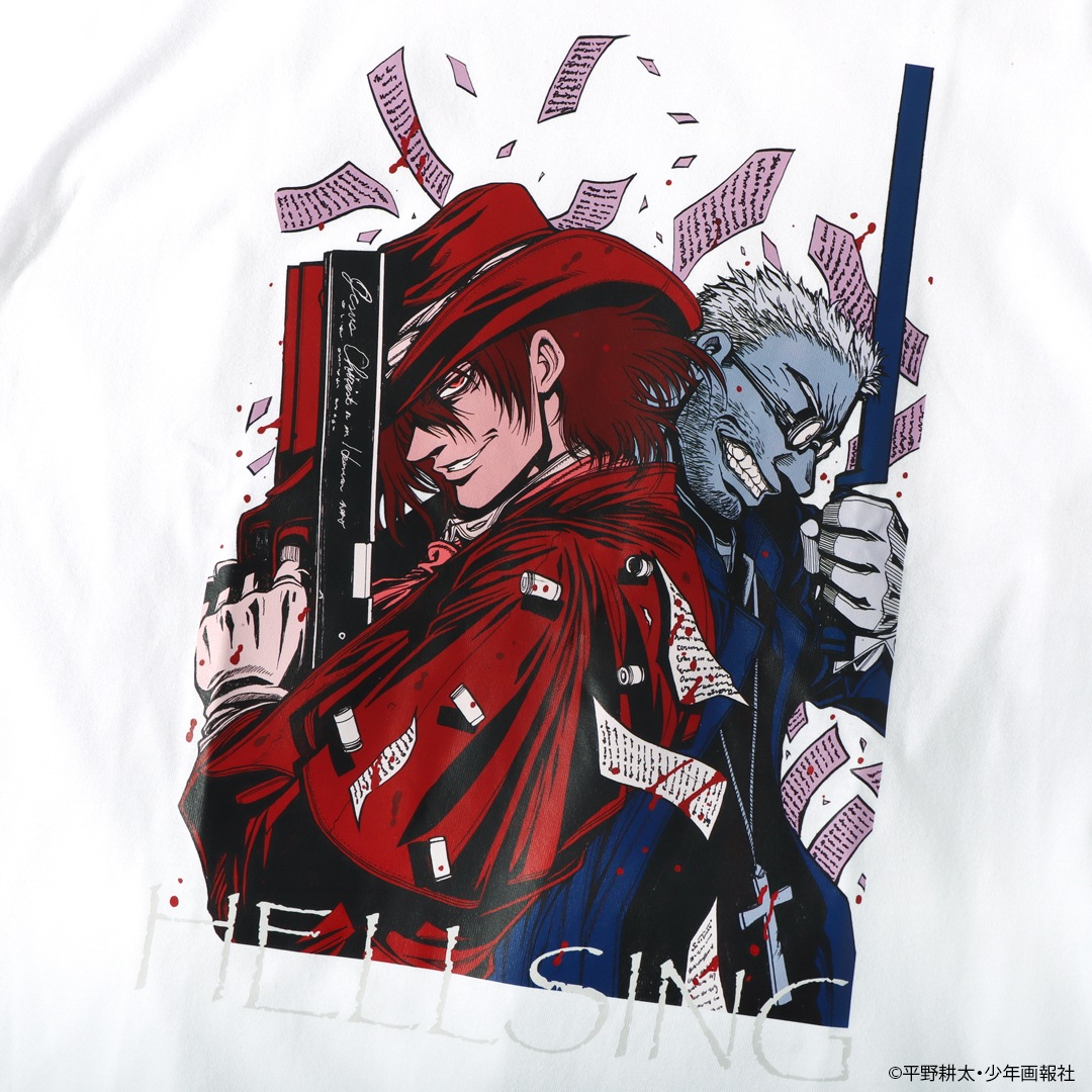 平野耕太☆大博覧會 HELLSING フルカラープリントTシャツ アーカード