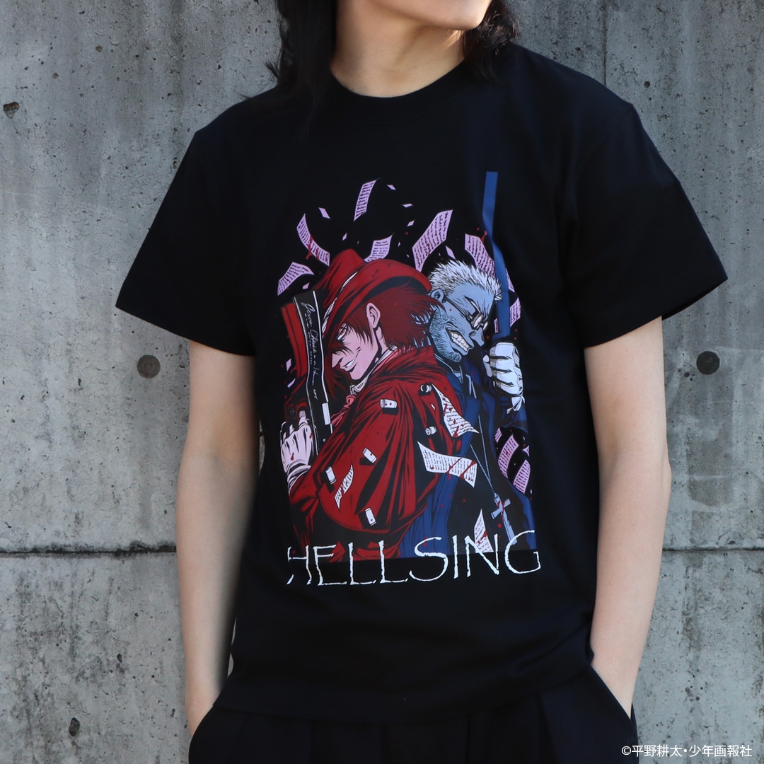 平野耕太☆大博覧會 HELLSING フルカラープリントTシャツ アーカード