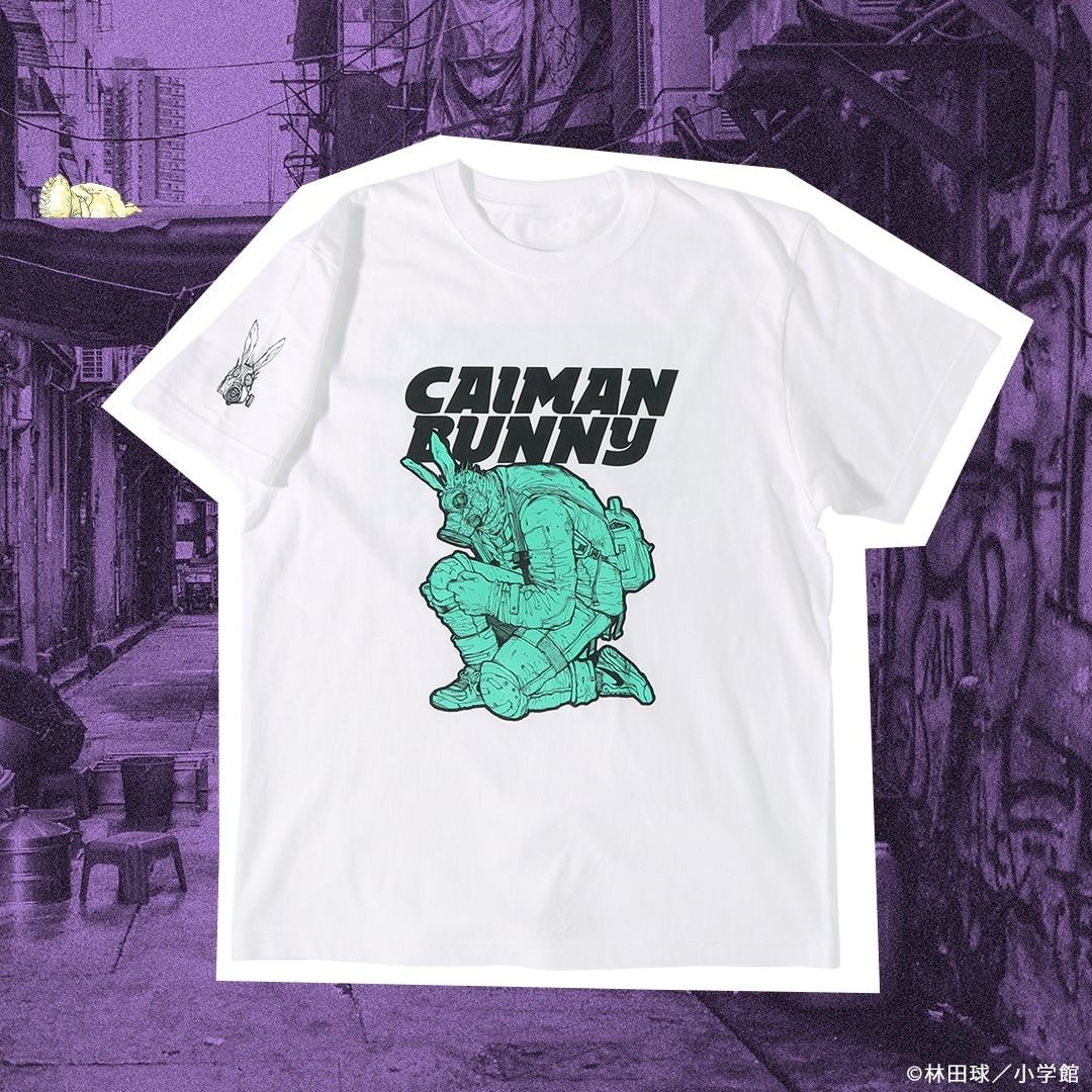 （新品、未開封）ドロヘドロ　Tシャツ　新　Mサイズ　カイマン　ギョーザ カイマン Tシャツ ギョーザ魔王 Ver. [ドロヘドロ（原作版
