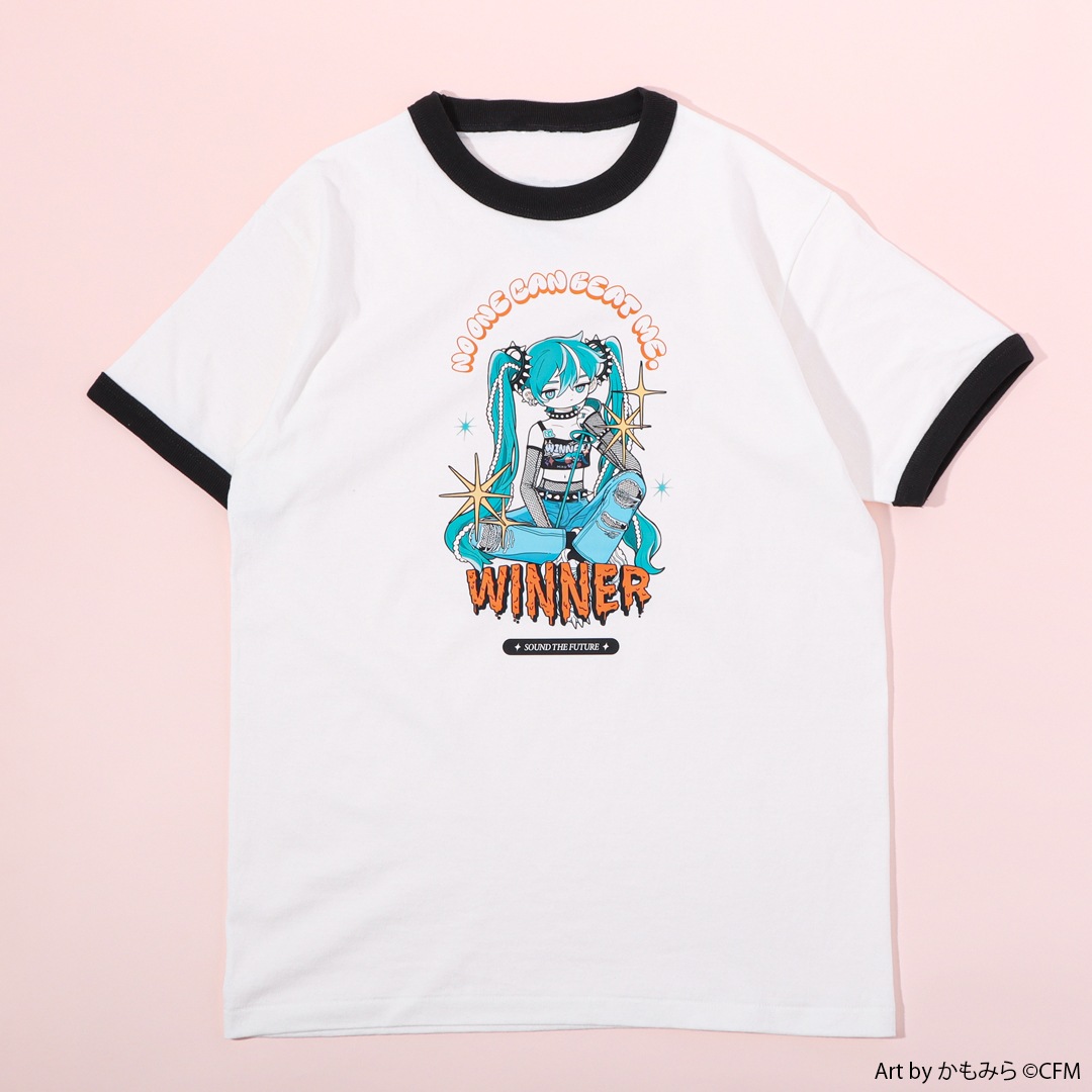 初音ミク WINNER Tシャツ | 特集から探す,ピアプロキャラクターズ 