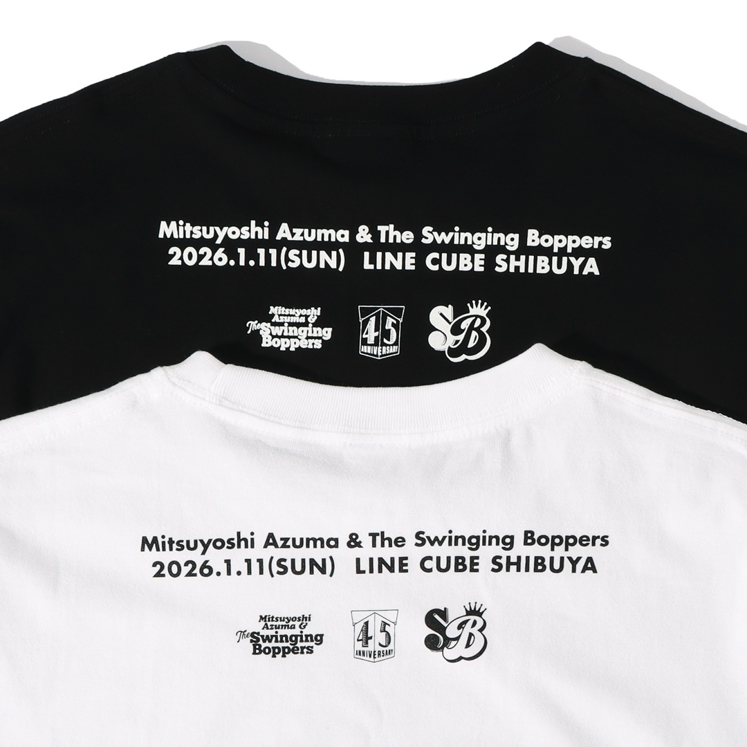 ��ʸ��� & The Swinging Boppers 45th Anniversary "SPECIAL BANQUET" LOGO T�����