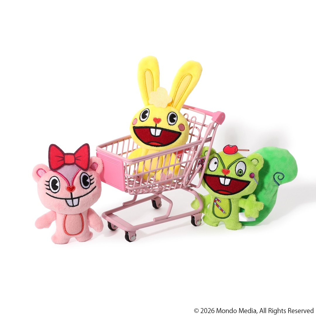 ハッピーツリーフレンズ マスコットキーホルダー カドルス ※1月中旬