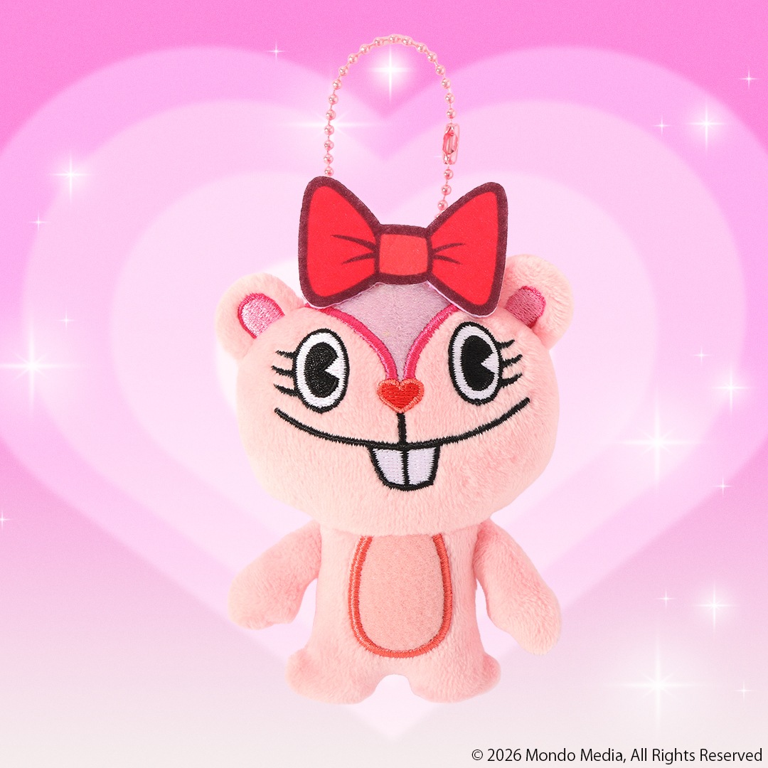 ハッピーツリーフレンズ マスコットキーホルダー ギグルス ※1月中旬
