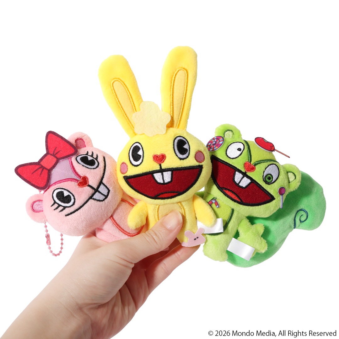 ハッピーツリーフレンズ マスコットキーホルダー ナッティ ※1月中旬