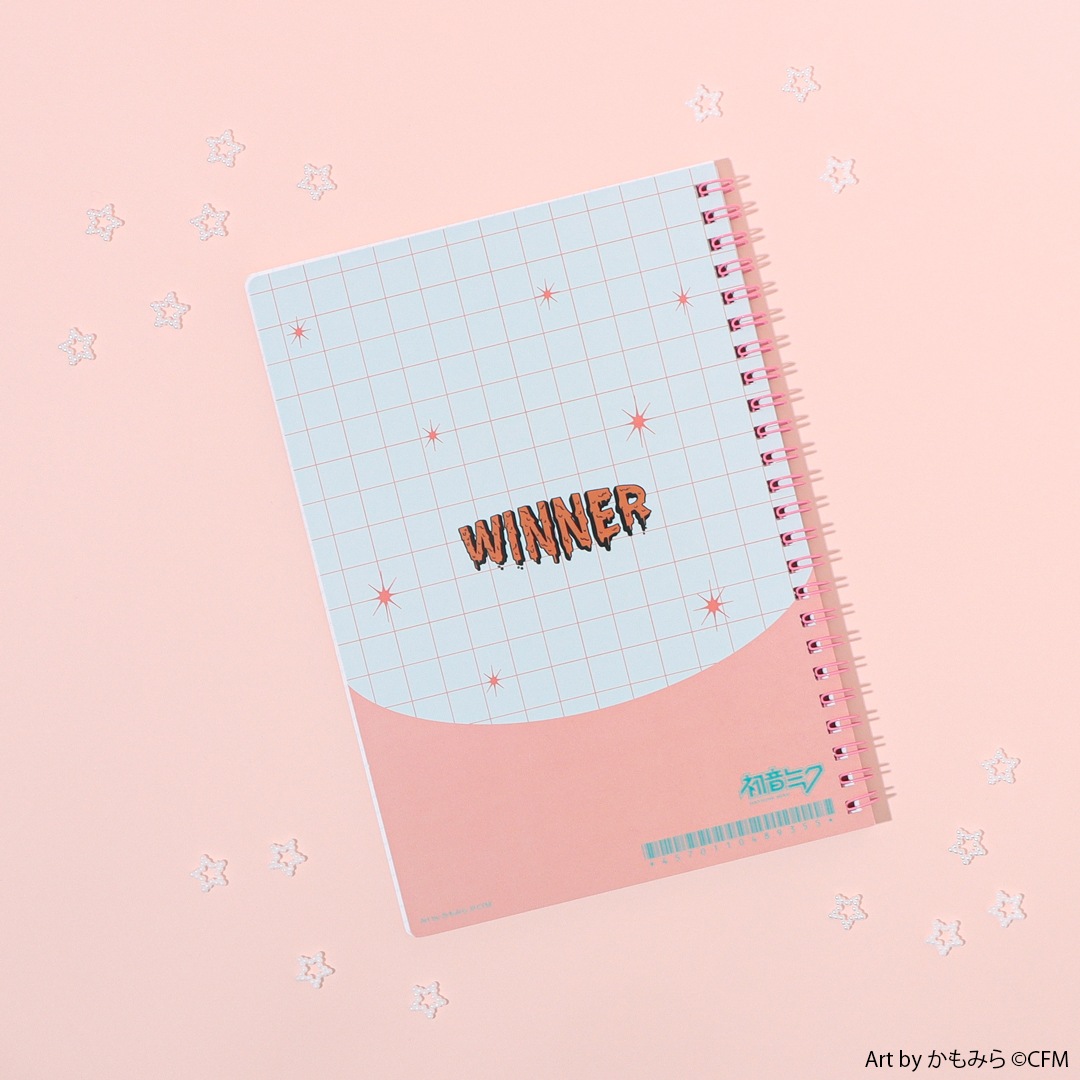 初音ミク WINNER リングノート | 特集から探す,ピアプロキャラクターズ