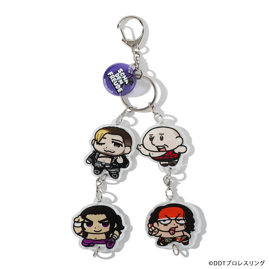 プロレスリング・ノア　アクリルキーホルダー NOAH新春ガチャ】出場全選手アクリルキーホルダー‼1.2有明会場