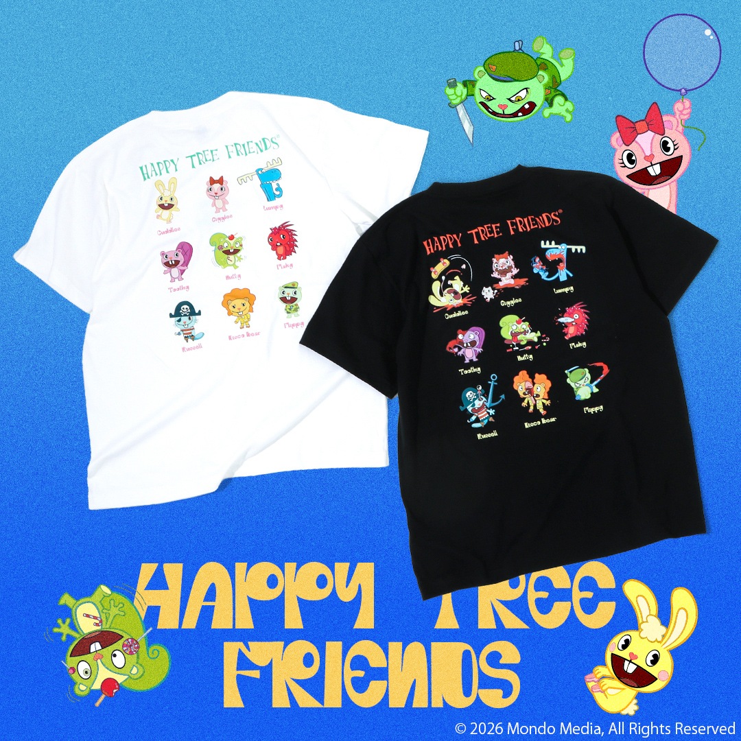 ハッピーツリーフレンズ Living Di*d Tシャツ | 特集から探す,ハッピー