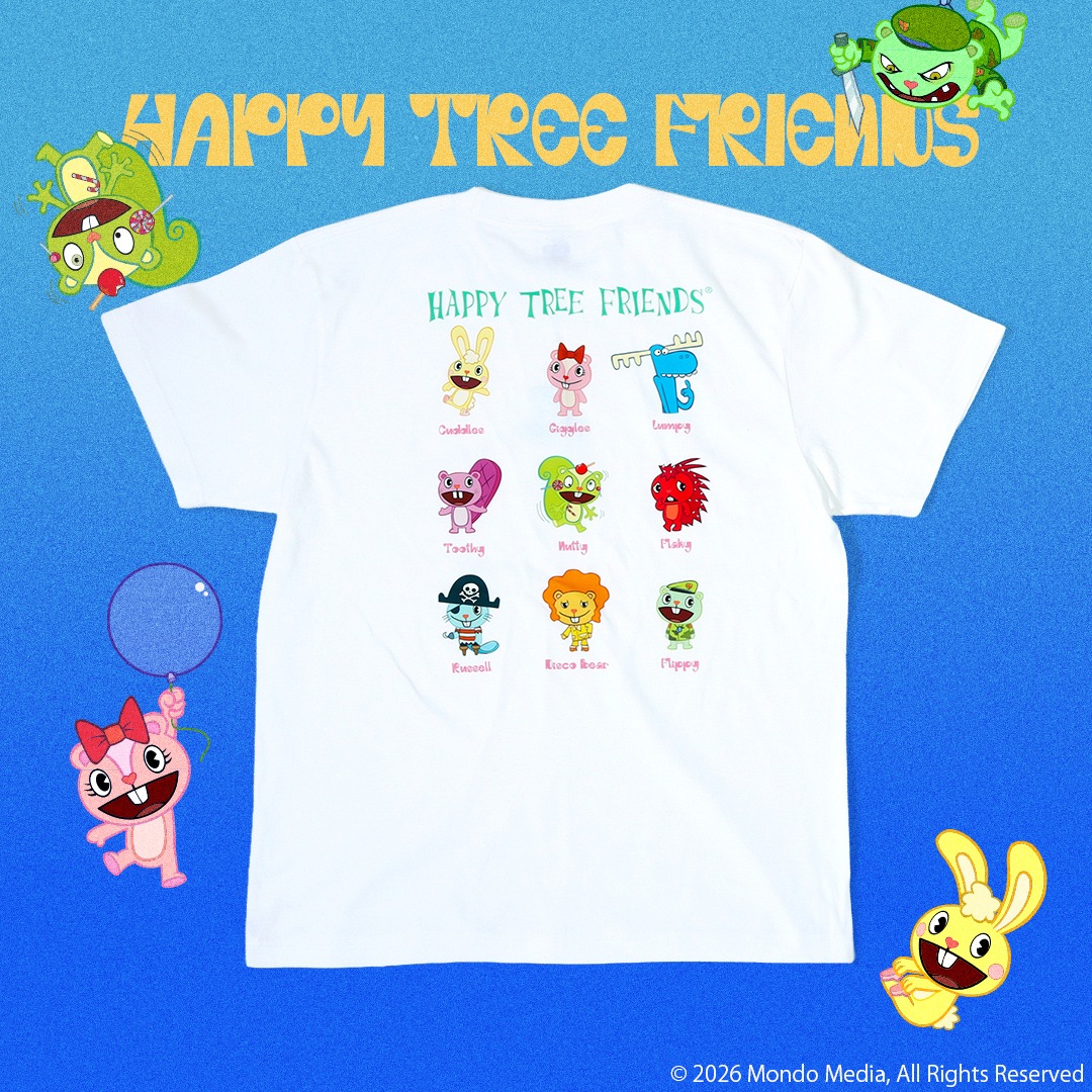 ハッピーツリーフレンズ Living Di*d Tシャツ | 特集から探す,ハッピー