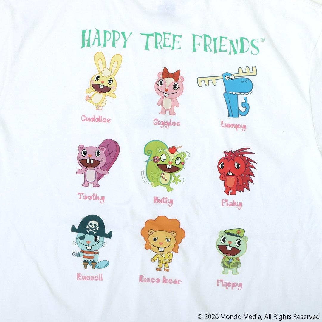 ハッピーツリーフレンズ Living Di*d Tシャツ ｜グッズ・Tシャツ通販