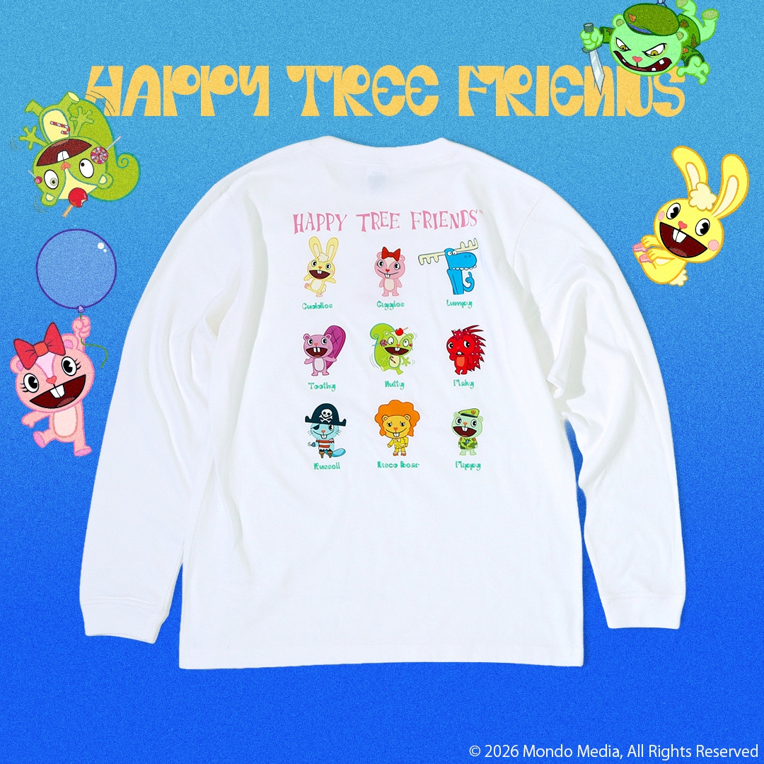 ハッピーツリーフレンズ Living Di*d ロングスリーブTシャツ | 特集