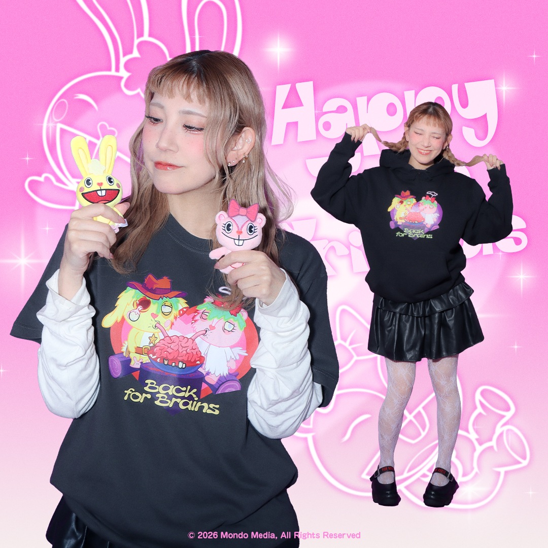 ハッピーツリーフレンズ 耳付きパーカー ハッピーツリーフレンズ Remains To Be Seen パーカー | 特集から探す