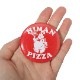 �ޥޥ���� NEW HIMAN PIZZA BADGE & STICKER SET