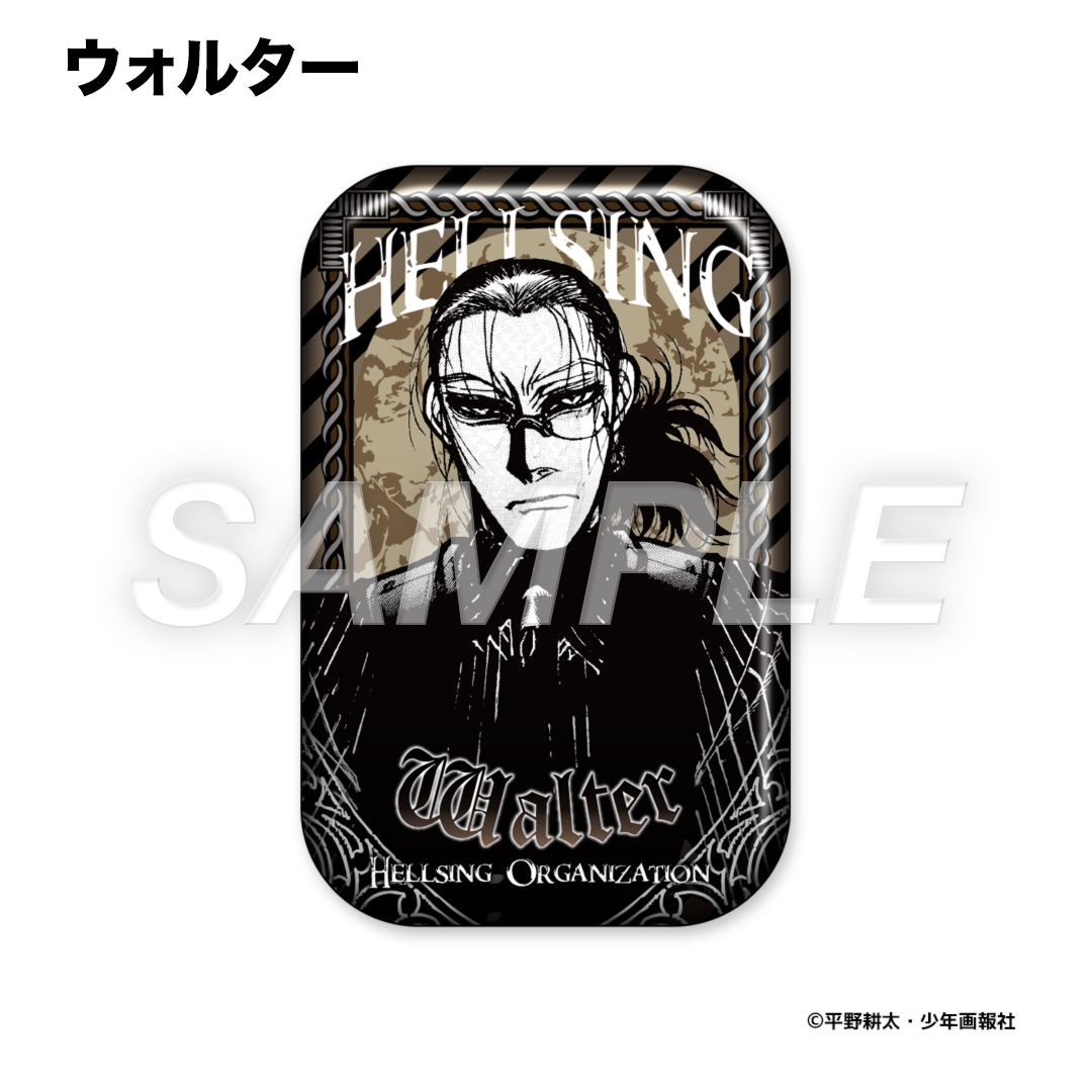 平野耕太☆大博覧會 HELLSING 長方形缶バッジ | 特集から探す,平野耕太