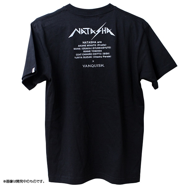 NATASHA オリジナルTシャツby VANQUISH（ロゴver.）【販売終了