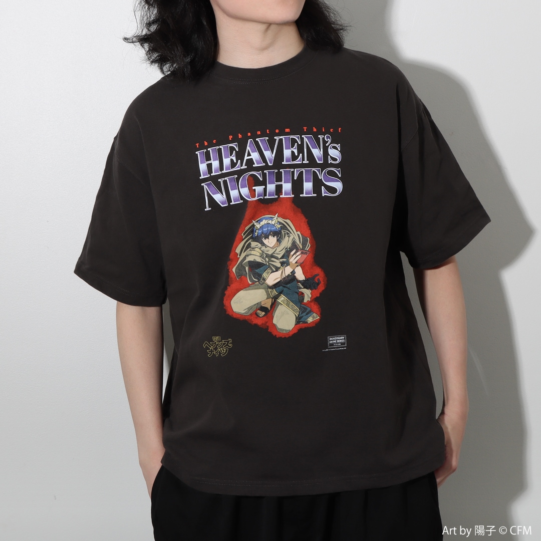 ԥץ饯 إ֥󥺥ʥ Heavyweight Anime Print T-shirts