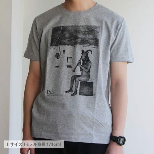 諸星大二郎Tシャツ「パンの神」【販売終了】 | アイテムから探す