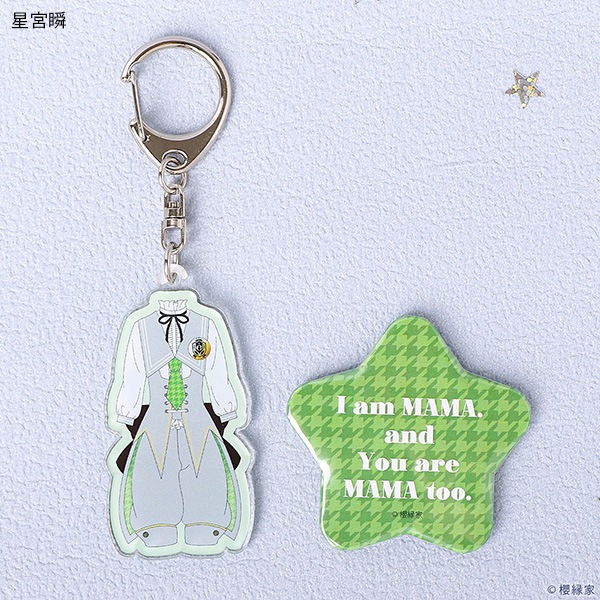 アイショタ idol show time エトエル衣装キーホルダー＆ママバッジ