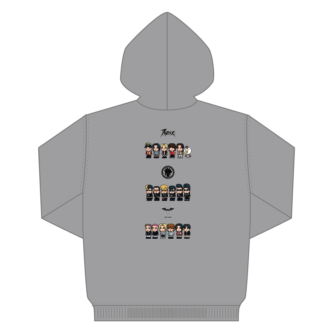 JSF 7周年記念77着限定パーカー JESSEXLサイズ黒