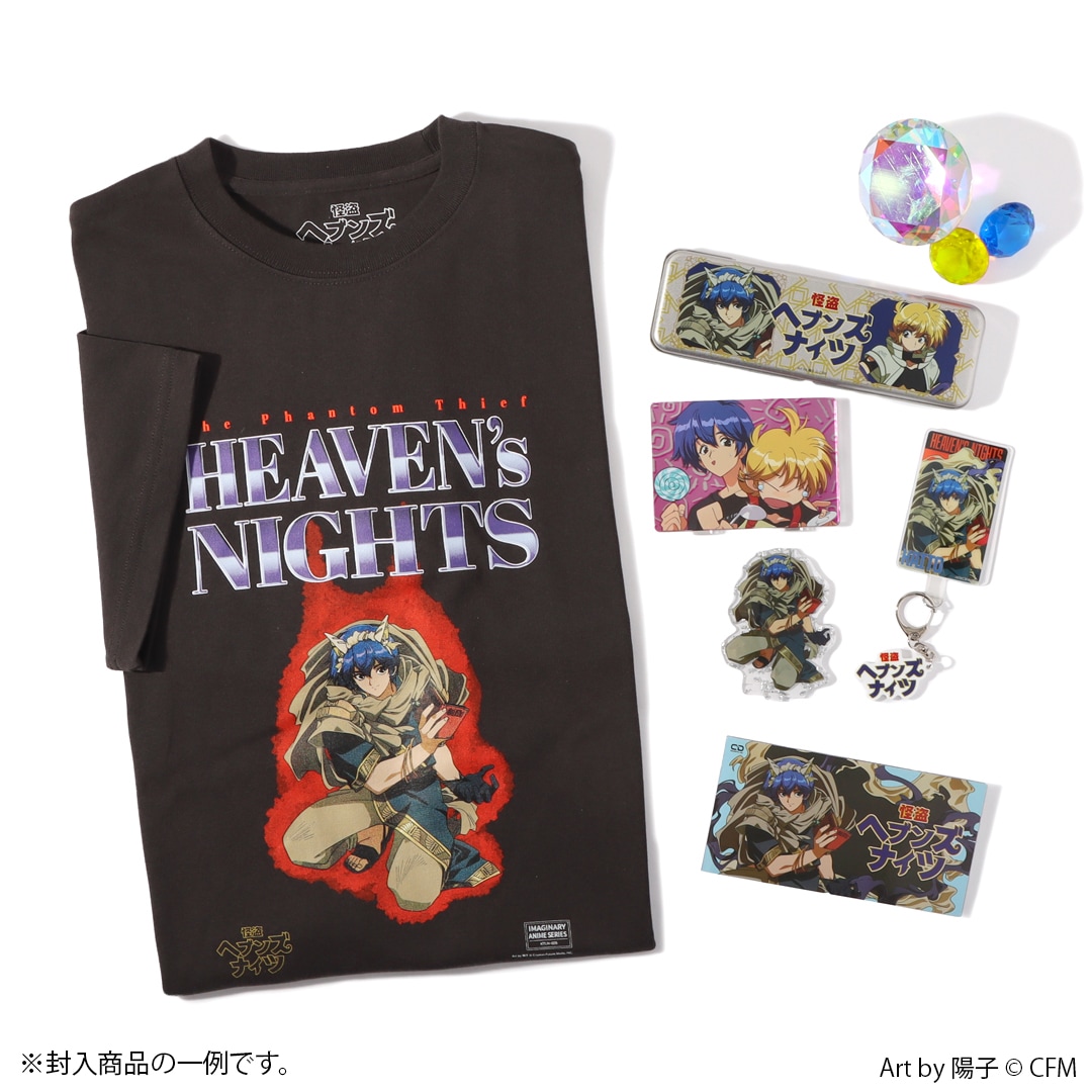 ピアプロキャラクターズ 怪盗ヘブンズナイツ ハッピーボックス Tシャツ