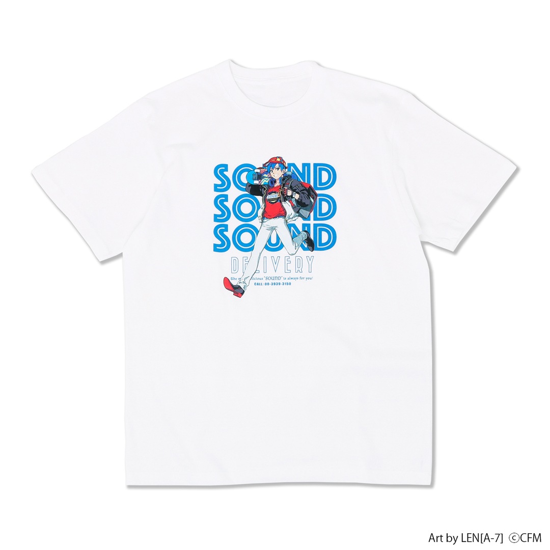 KAITO Tシャツ　ボーカロイド　初音ミク 初音ミク SOUND DELIVERY イラストTシャツ KAITO | 特集から探す