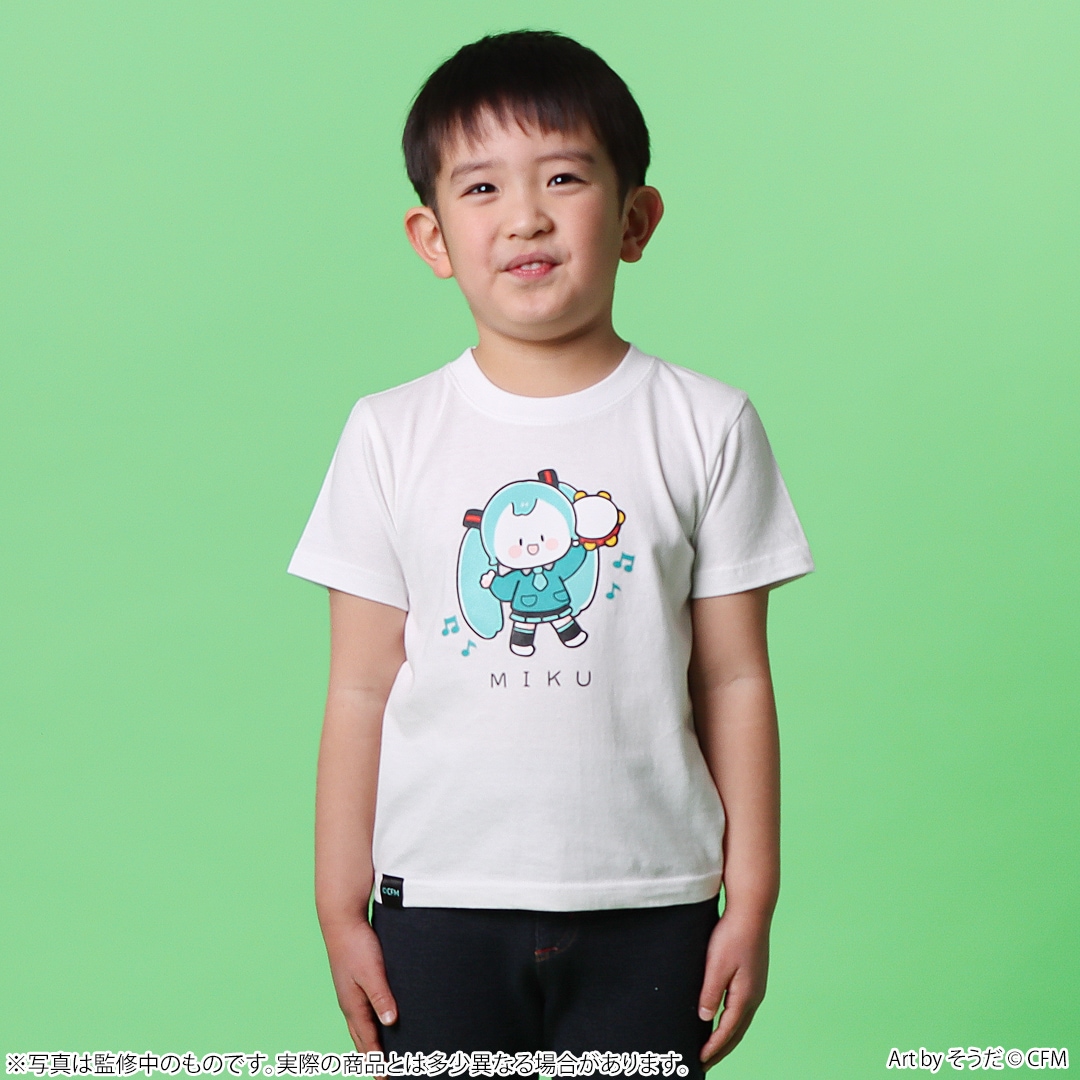 初音ミク ぴあぷろきっず！ Tシャツ かがみねりん（こどもサイズ