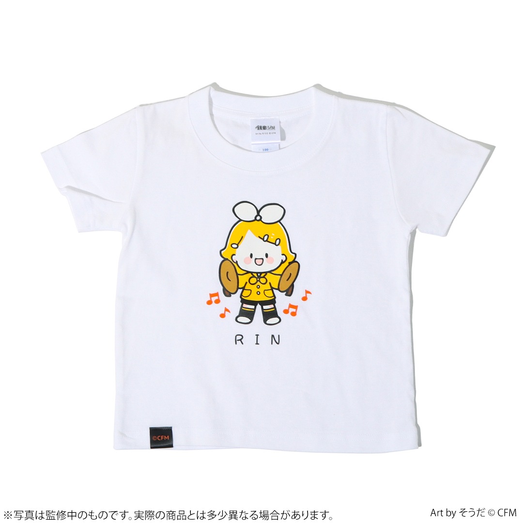 初音ミク ぴあぷろきっず！ Tシャツ かがみねりん（こどもサイズ