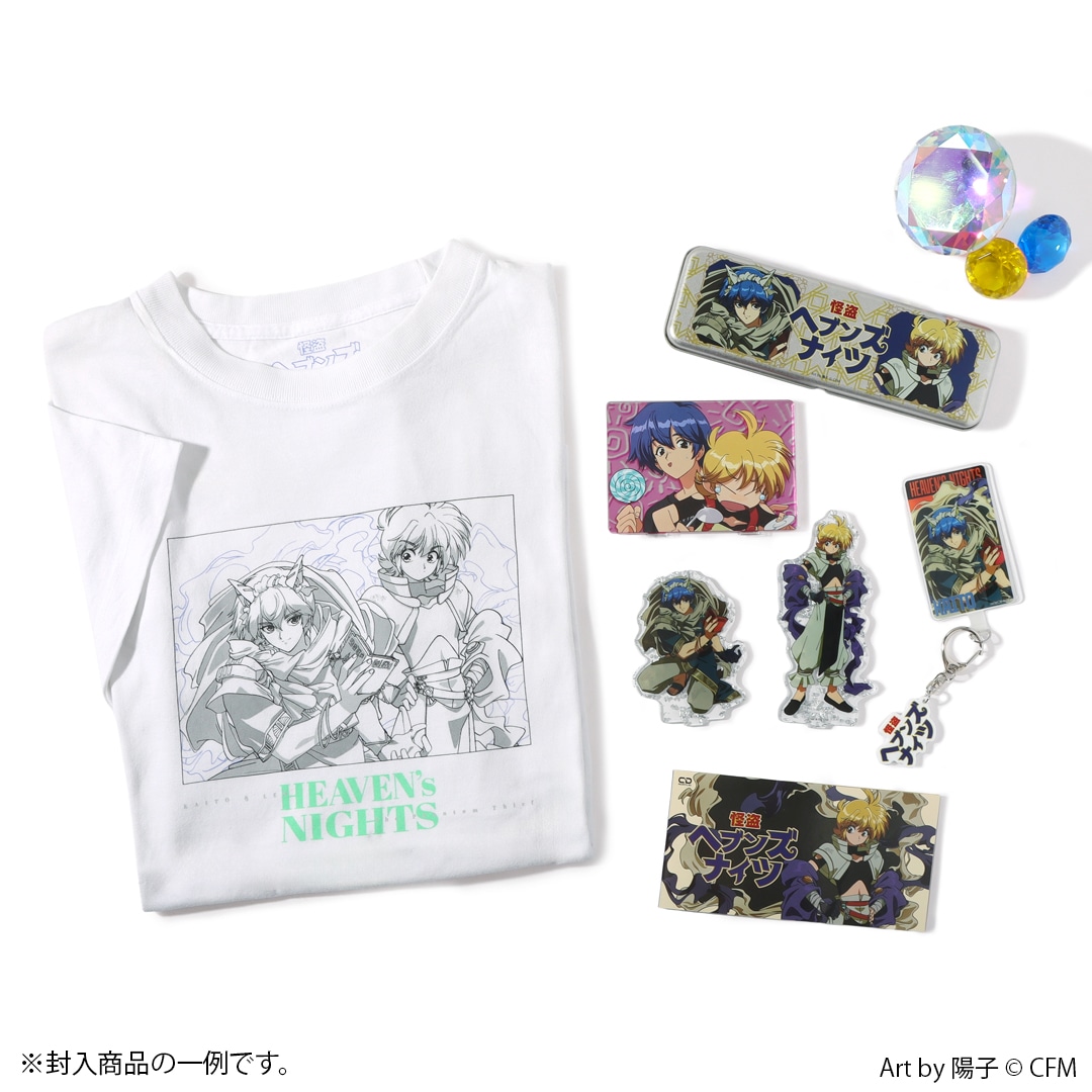 ピアプロキャラクターズ 怪盗ヘブンズナイツ ハッピーボックス Tシャツ