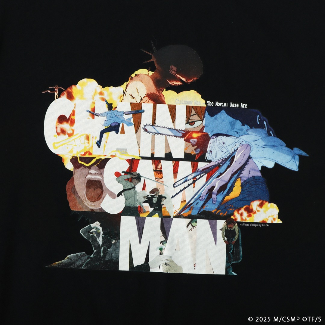 劇場版 チェンソーマン レゼ篇 TシャツA デンジ フリーサイズ 劇場版チェンソーマン レゼ篇 Tシャツ: アパレル