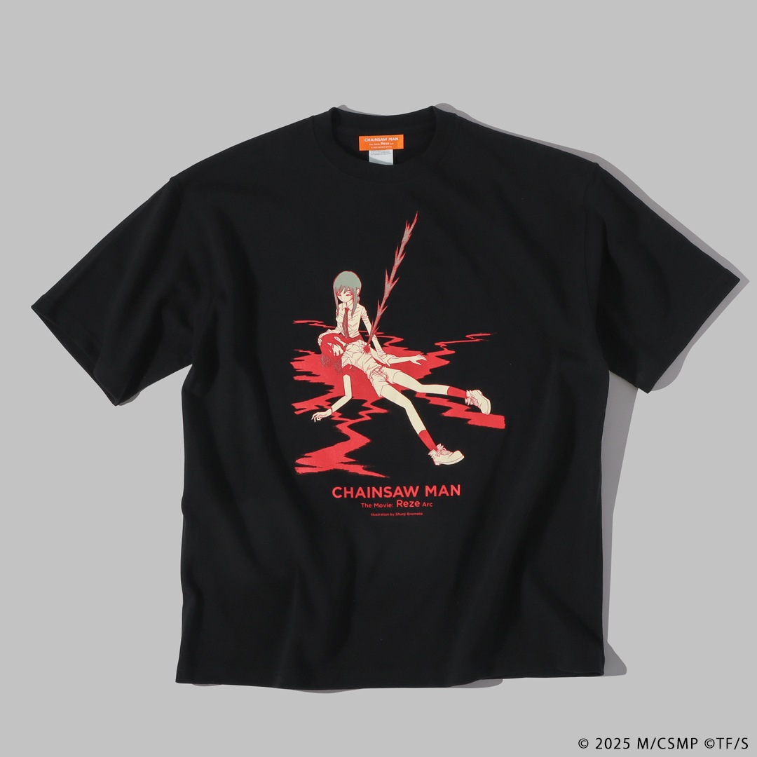 チェンソーマン レゼ編 Tシャツ チェーンソーマン レゼ篇』xギークスルールによるコラボTシャツ