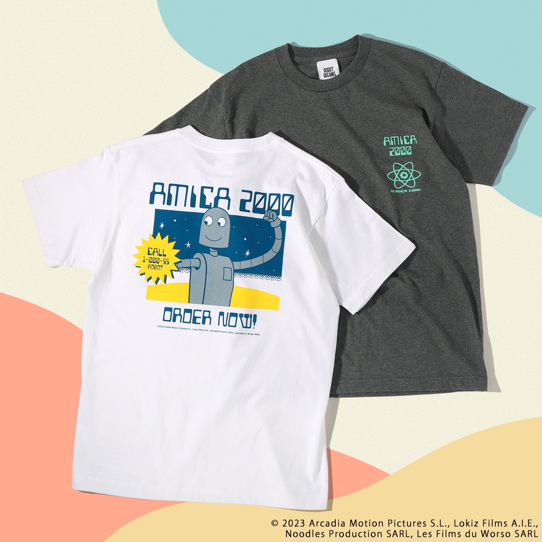 映画「ロボット・ドリームズ」 AMICA 2000 Tシャツ | 特集から探す