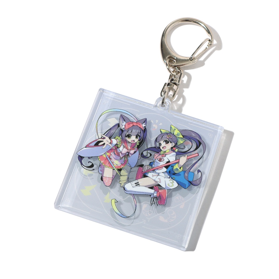 私立恵比寿中学　アクリルキーホルダー 穴空 私立恵比寿中学 EBI10 めばち アクリルキーホルダー【販売終了