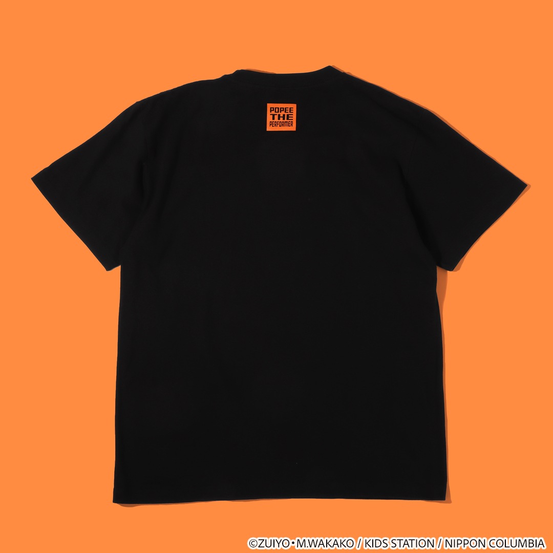 ポピーザぱフォーマー ケダモノTシャツ ブラック Lサイズ ポピーザぱフォーマー ケダモノお面Tシャツ（黒・サイズL