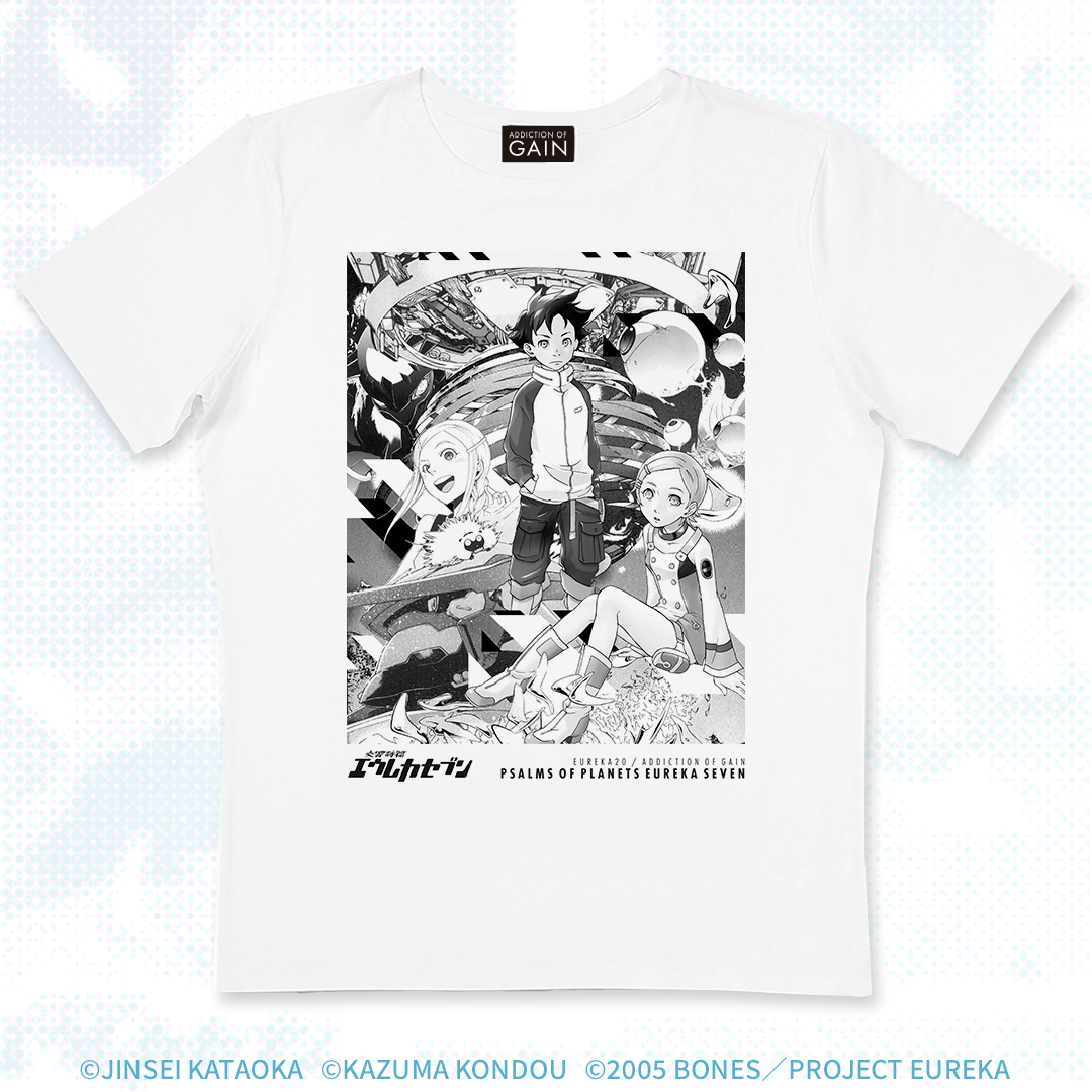 未開封 エウレカセブン アネモネ Tシャツ Lサイズ ADDICTION OF GAIN × 交響詩篇エウレカセブン Tシャツ EUREKA20
