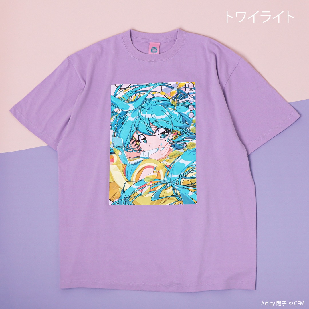 初音ミク トワイライト☆ドリーマー ビッグシルエットTシャツ 初音ミク トワイライト☆ドリーマー ビッグシルエットTシャツ