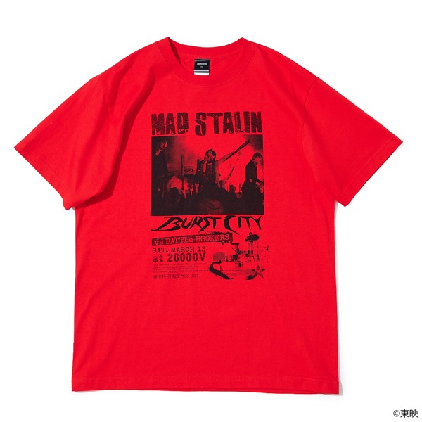 爆裂都市 Burst City Tシャツ Mad Stalin Ver 特集から探す 爆裂都市 Burst City ナタリーストア