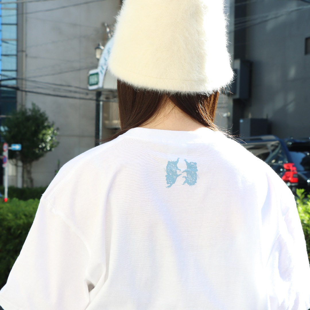 バウンディvaundy新品TシャツFUJIONツアーグッズMサイズ　グレー 新品】Vaundy ロンT 