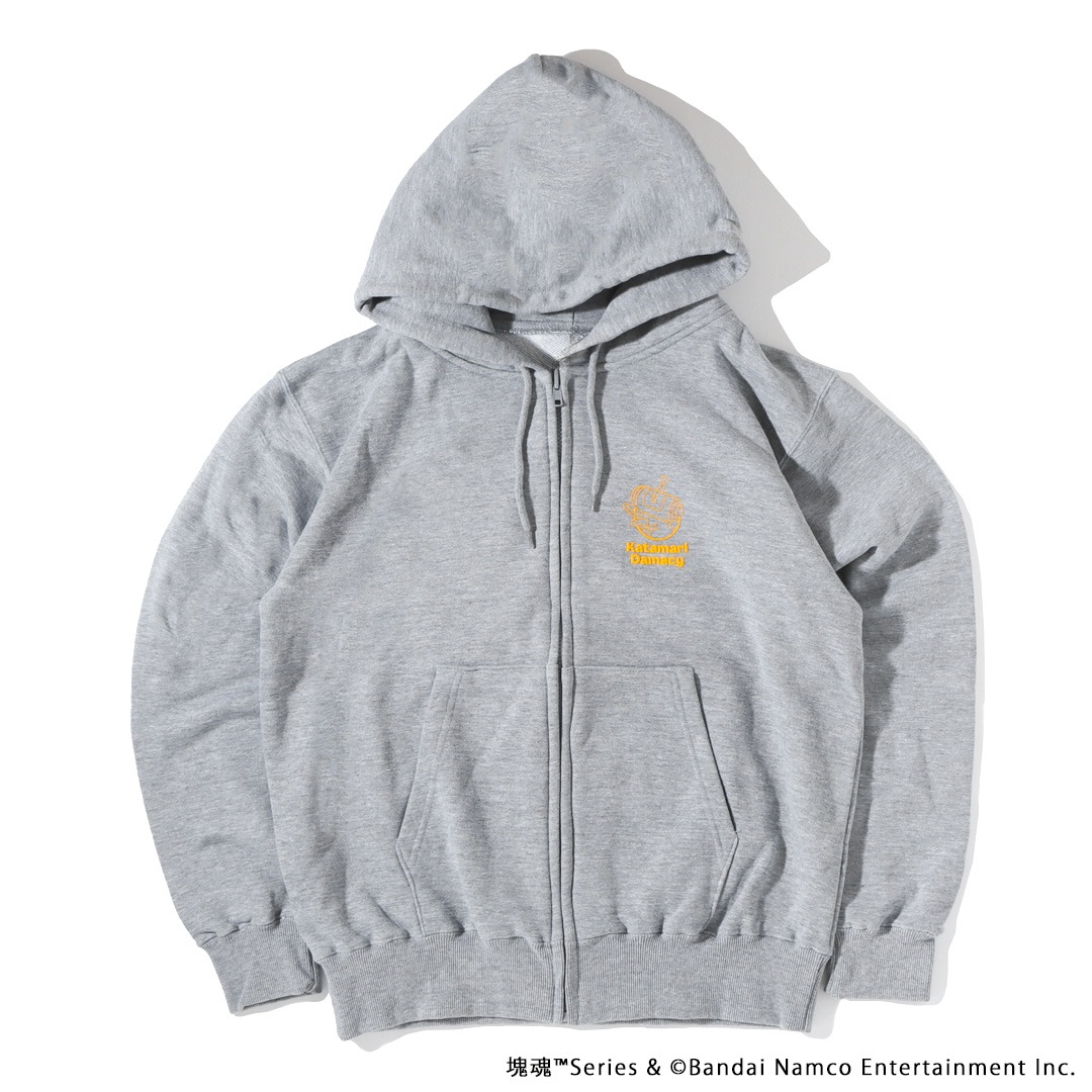 塊魂 ジップパーカー グレー Lサイズ