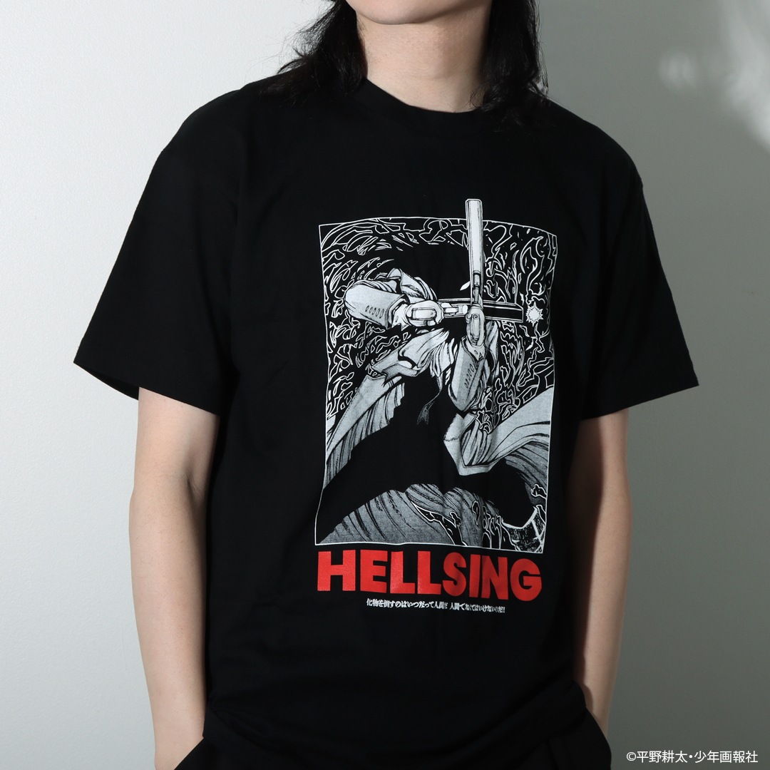 平野耕太☆大博覧會 HELLSING Arucard vs Anderson Tシャツ | 特集から