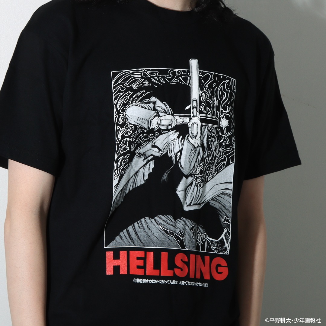 平野耕太☆大博覧會 HELLSING Arucard vs Anderson Tシャツ | 特集から
