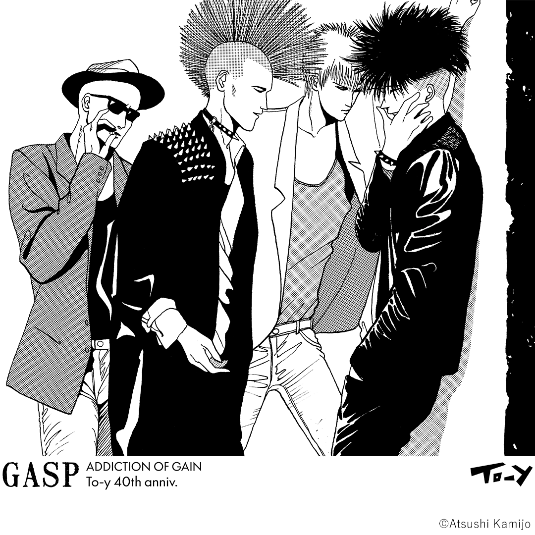 To-y 40th anniv. 「GASP」Tshirt | 特集から探す,To-y 40th anniv