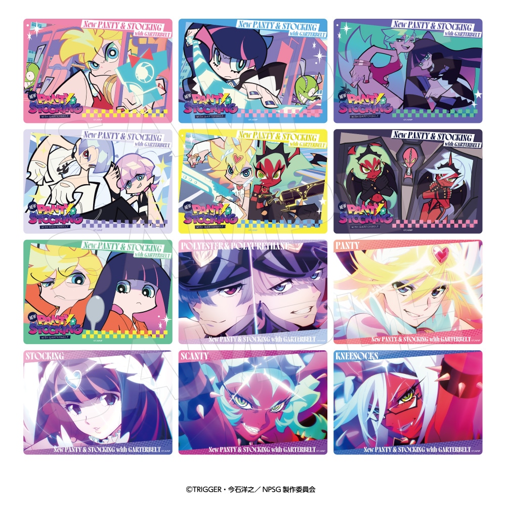 New PANTY & STOCKING with GARTERBELT トレーディングビッグクリア