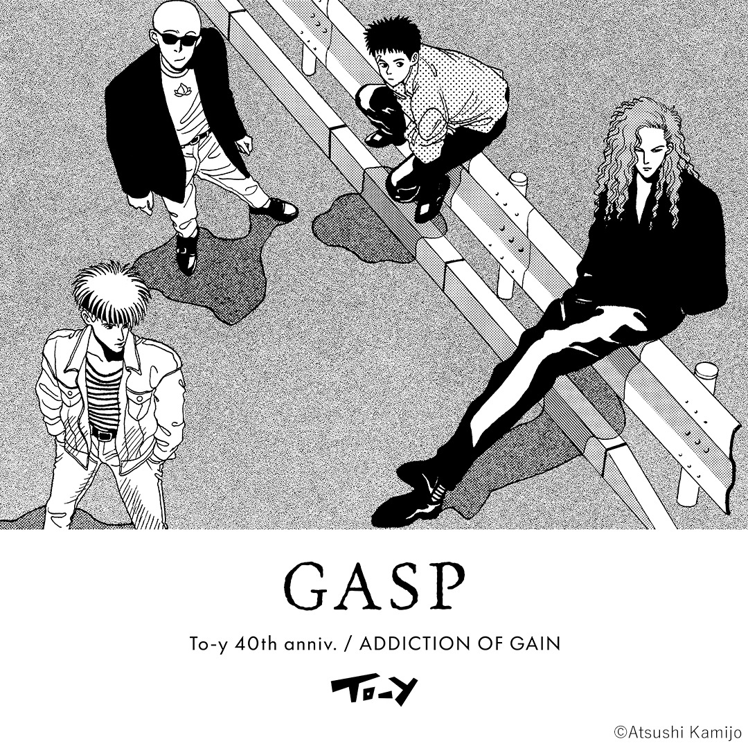 To-y 40th anniv. ��New GASP��Tshirt