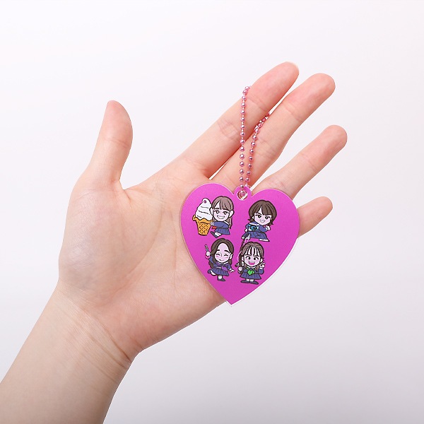 ライブナタリー TEAM SHACHI×BOYS AND MEN アクリルキーホルダー