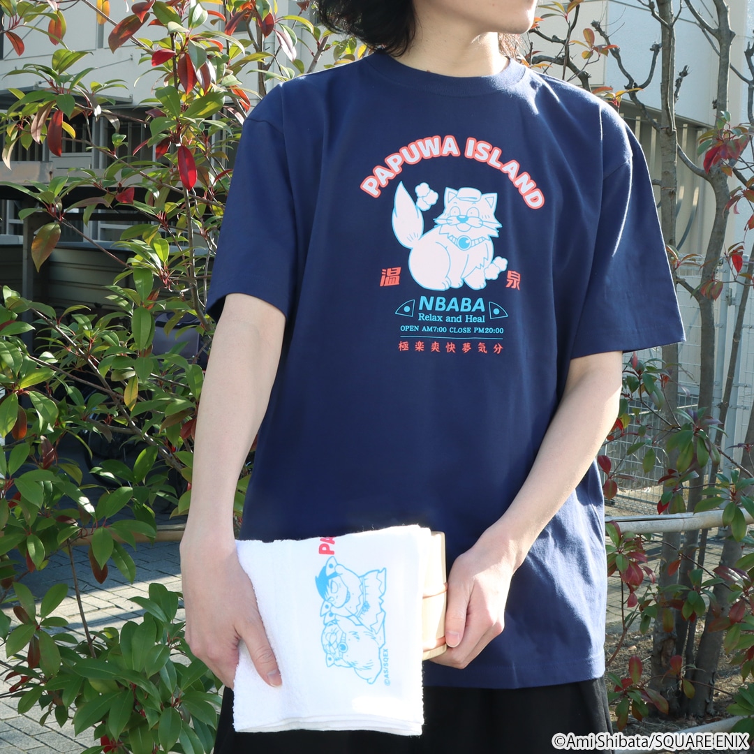 コスパ　パプワくん＆チャッピーTシャツ [南国少年パプワくん] Tシャツ 南国少年パプワくん パプワ島温泉Tシャツ チャッピーVer. | 特集