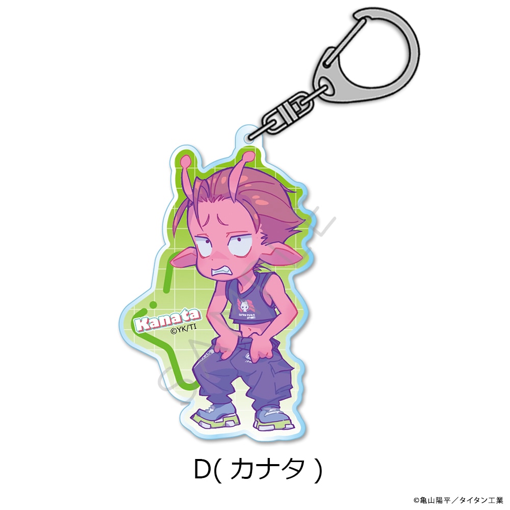 アニメ「銀河特急 ミルキー☆サブウェイ」 アクリルキーホルダー