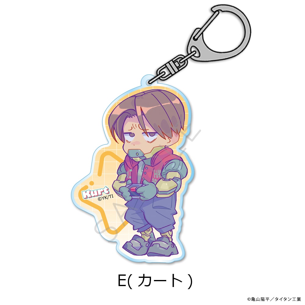 アニメ「銀河特急 ミルキー☆サブウェイ」 アクリルキーホルダー