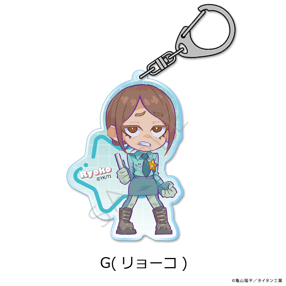 銀河特急 ミルキー☆サブウェイ トレーディングアクリルキーホルダー 銀河特急 ミルキー☆サブウェイ トレーディングアクリル