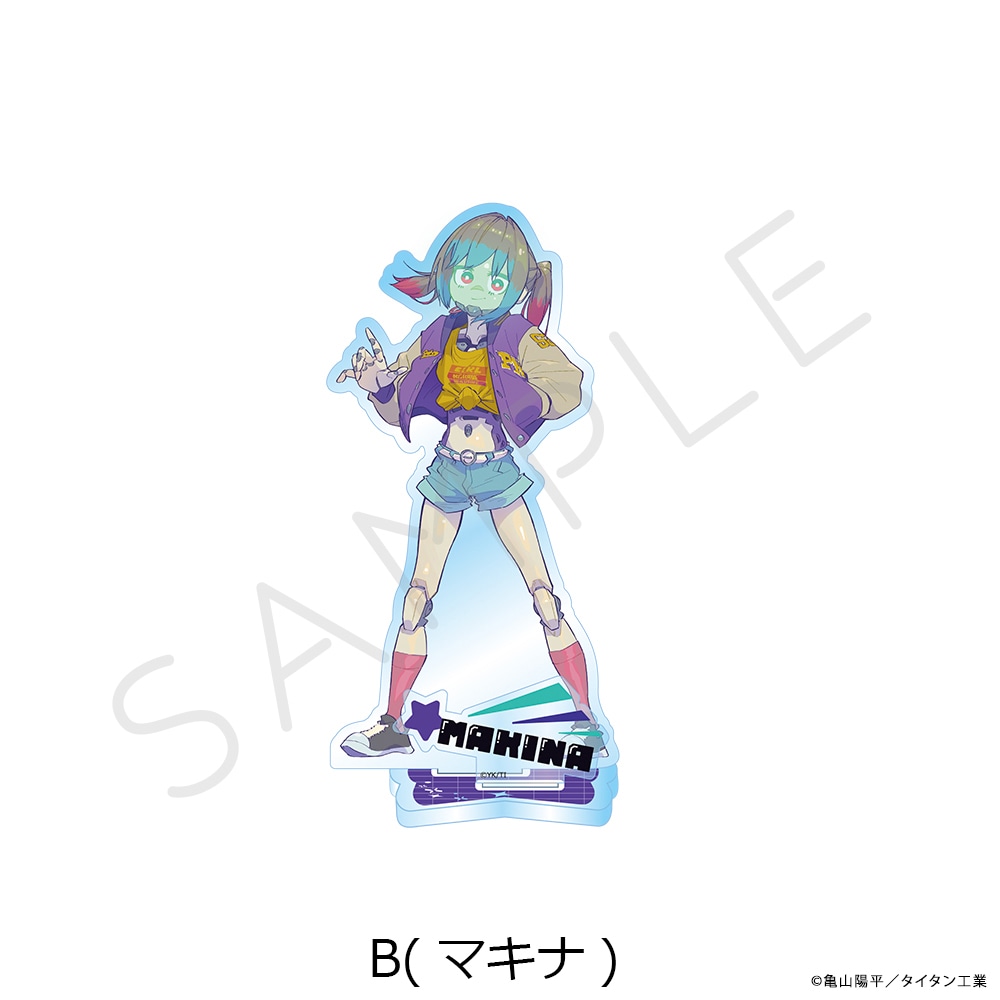 アニメ「銀河特急 ミルキー☆サブウェイ」 アクリルスタンド