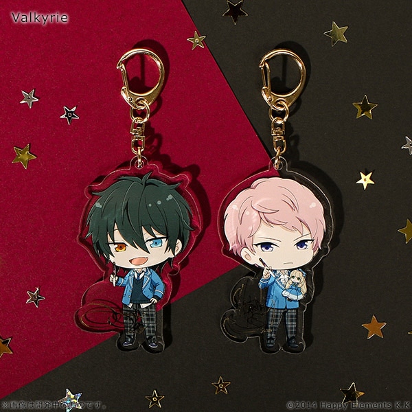 と*ぴ様 あんスタ＆太鼓の達人コラボ 鉄虎 アクリルキーホルダー ぺんてるi+(アイプラス)×あんさんぶるスターズ！ コラボ記念